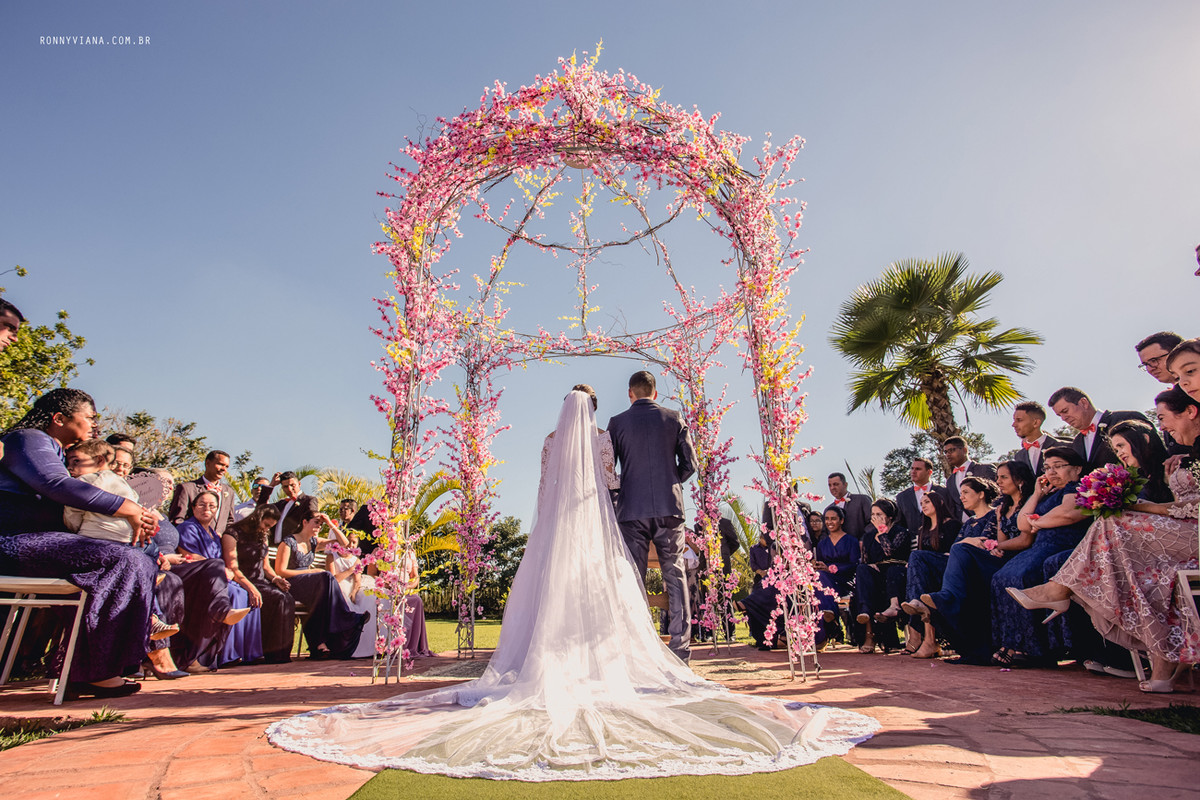 Casamento de dia no Espaço Seringueiras