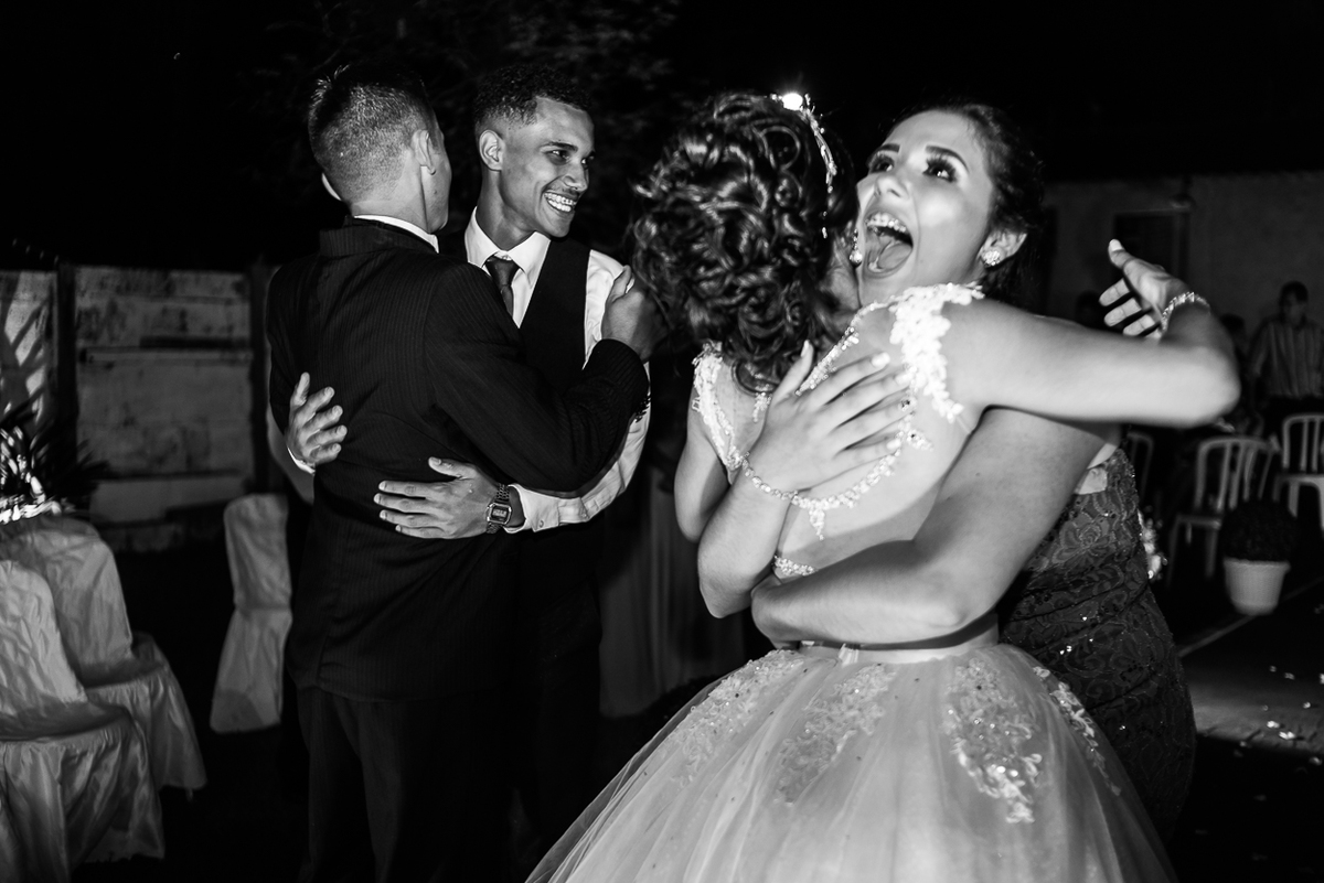 Madrinha da noiva foto expontânea 