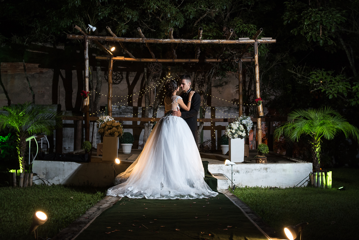 Ensaio de NOivos apos a cerimonia 
