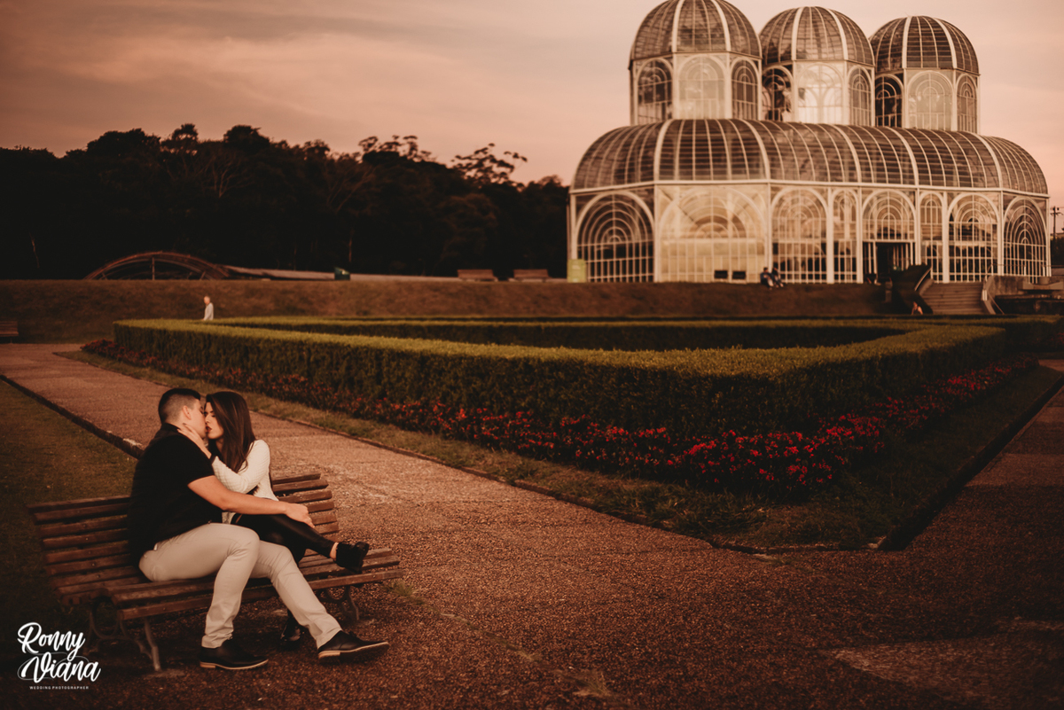Fotografia de Casamento em Curitiba no jardim botanico por Ronny Viana