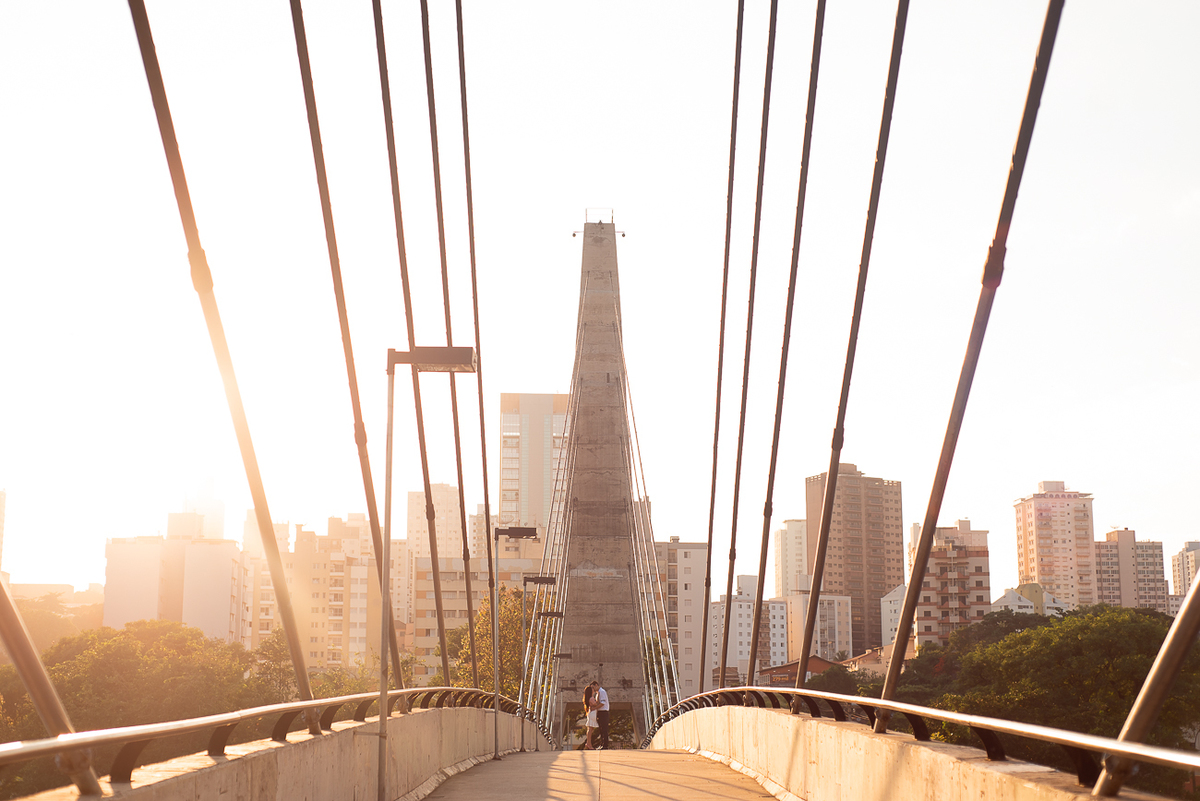 Ponte estaiada em Piracicaba SP ensaio pre wedding por Ronny Viana