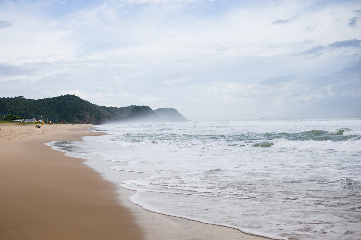 pré casamento na praia brava