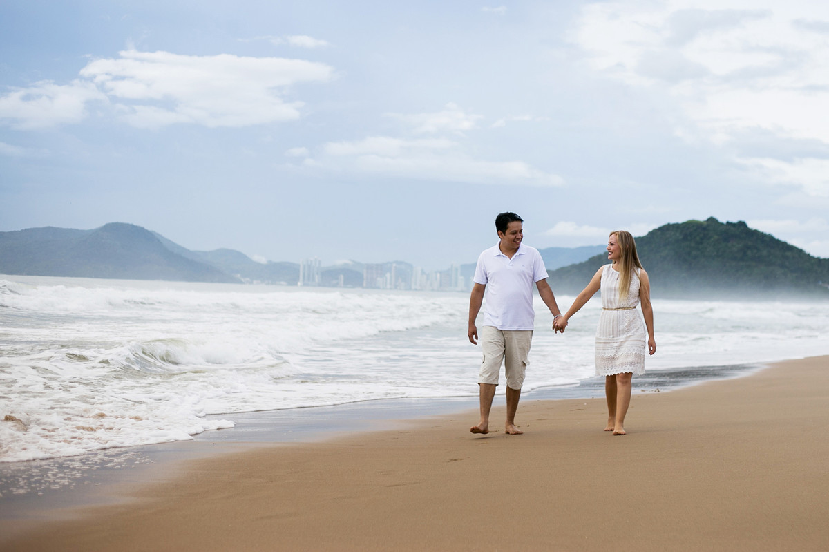 pré casamento na praia brava de sc