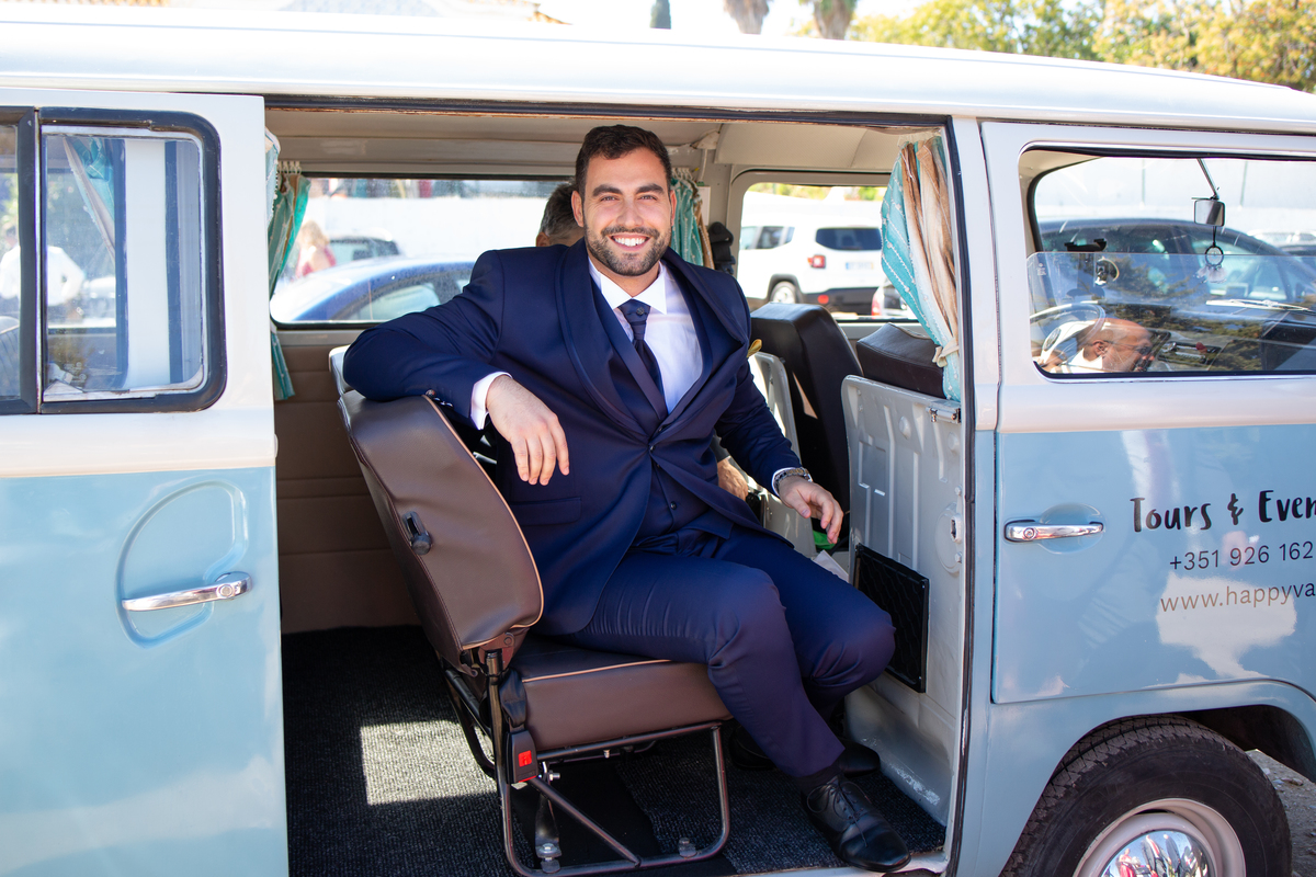 Chegada do Noivo na Quinta