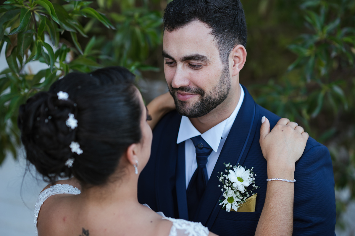 Sessão com os noivos