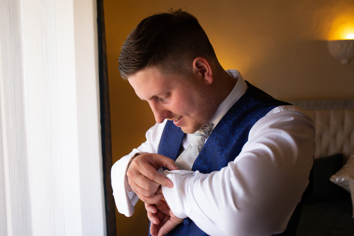 Preparação do noivo 