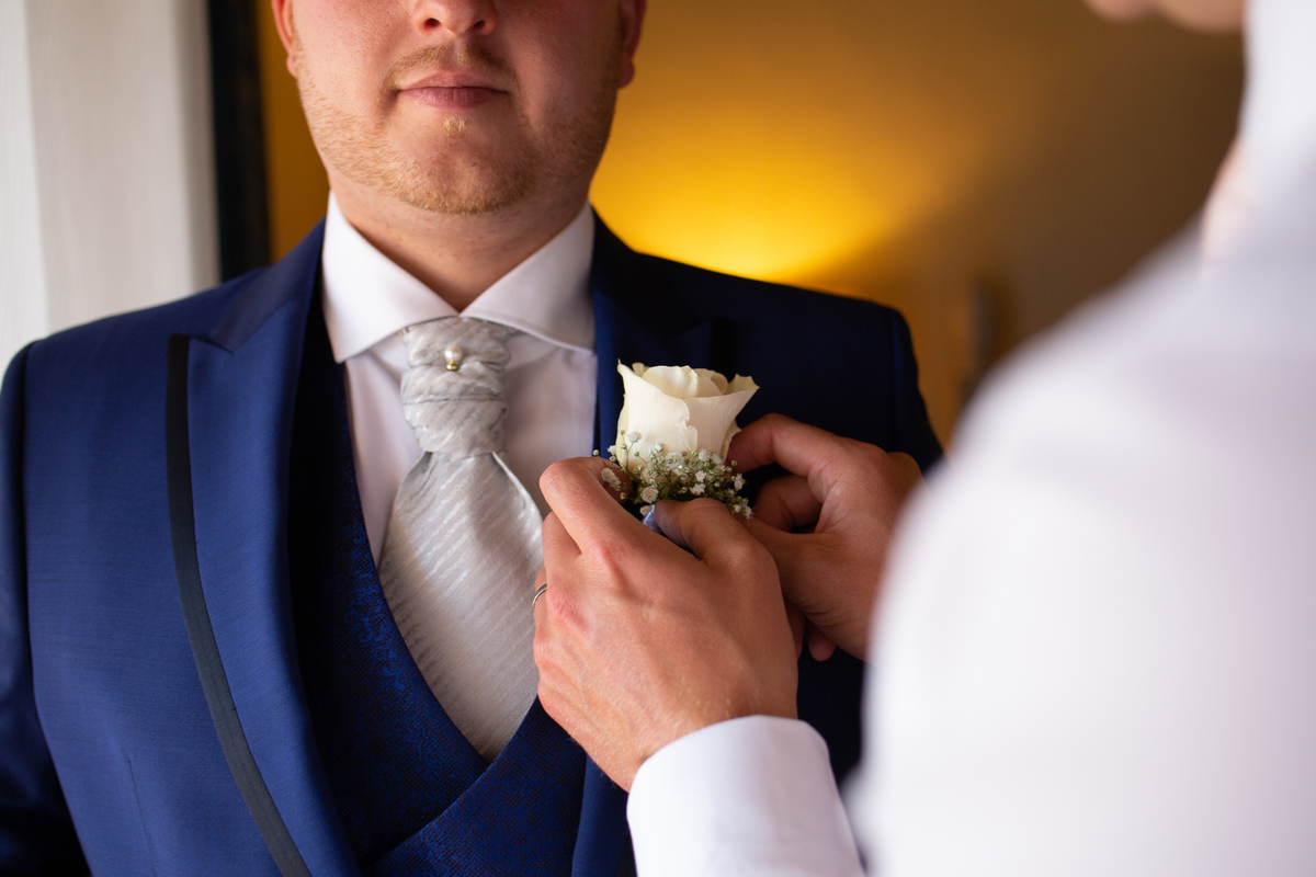 Preparação do noivo 