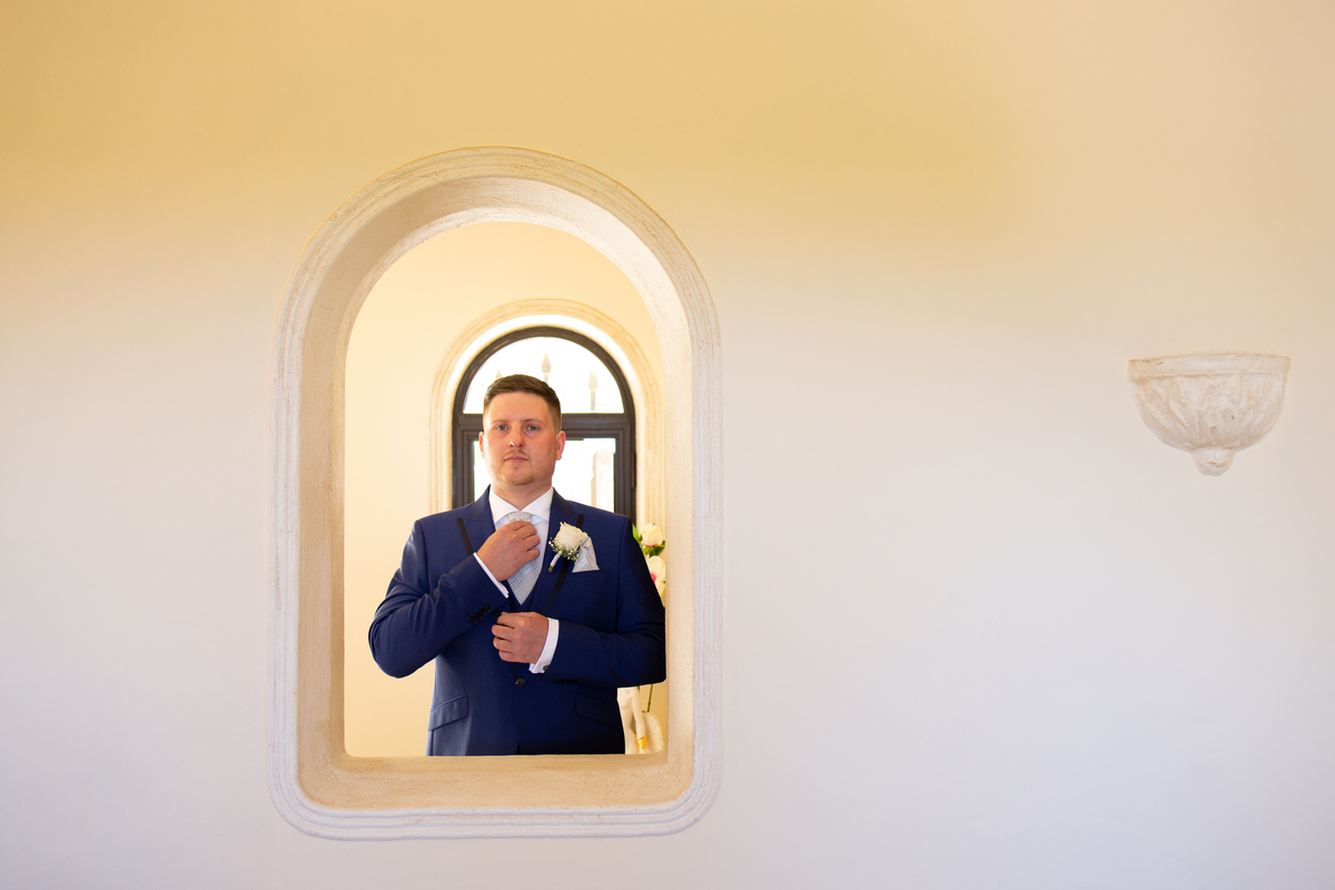 Preparação do noivo 