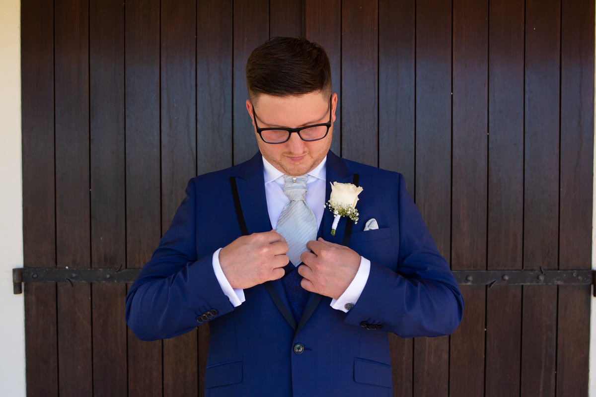 Preparação do noivo 