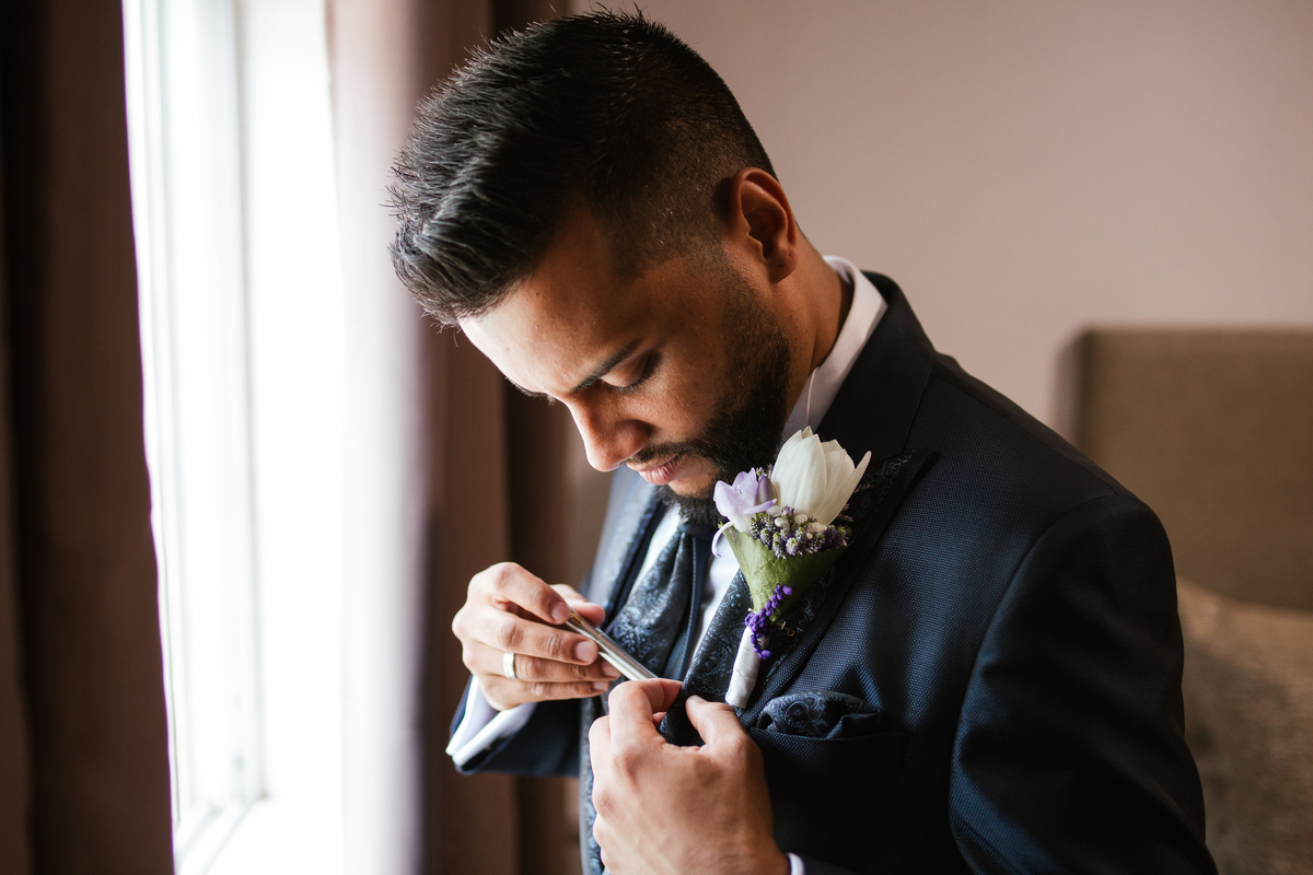 Preparação do Noivo Vinicius