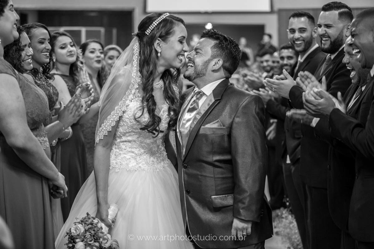 Cerimônia de casamento religiosa na Igreja Batista de Barra de São João, Casimiro de Abreu / RJ