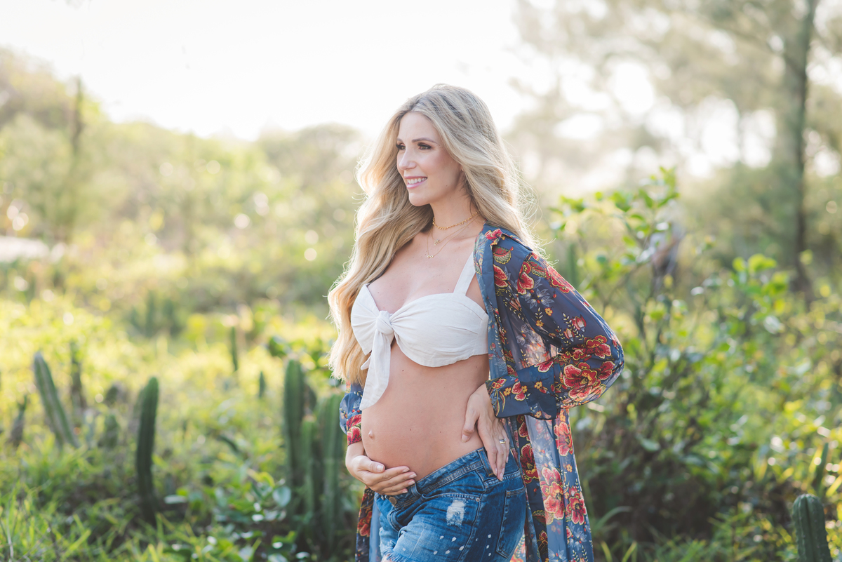 ensaio gestante no verde rj