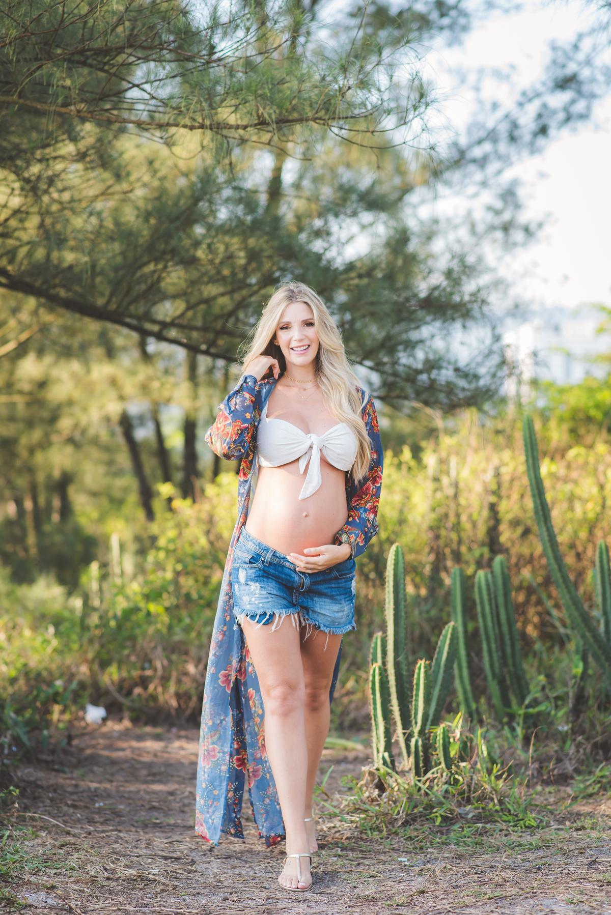 ensaio gestante no verde rj