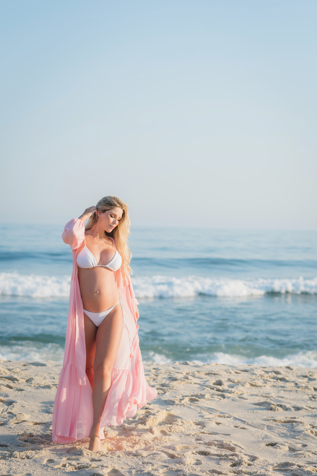 ensaio gestante na praia rj