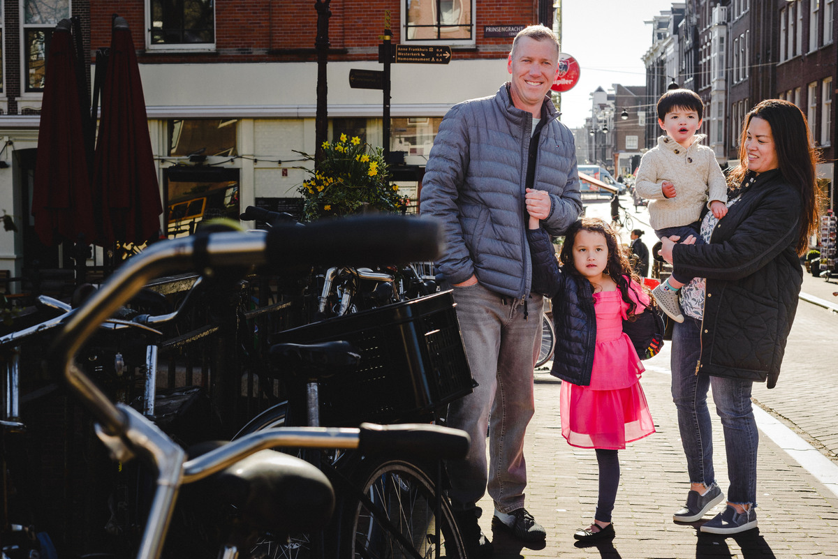 Vacation photographer in Amsterdam, family photographer in Amsterdam