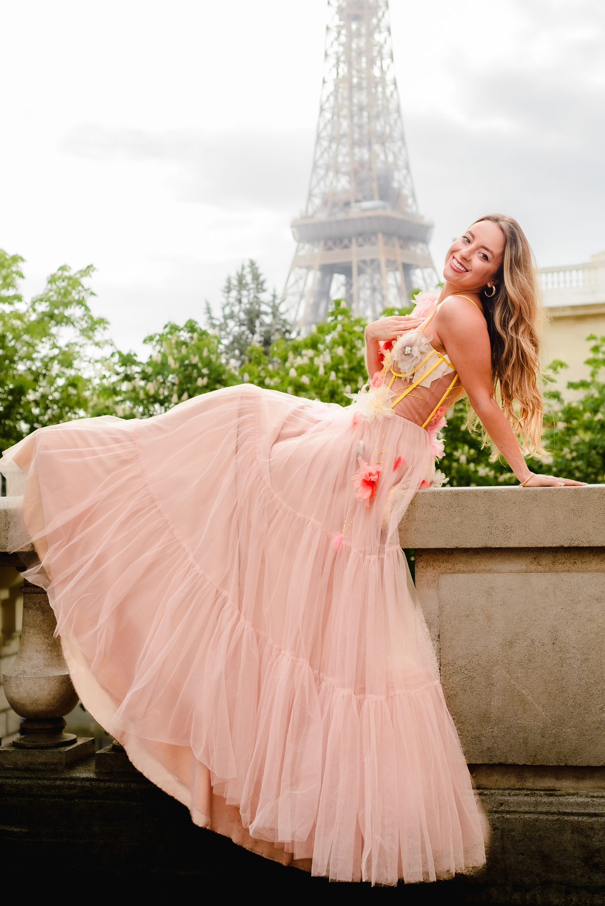 vacation photographer in Amsterdam, holidays in Paris, carolina perez designer dress