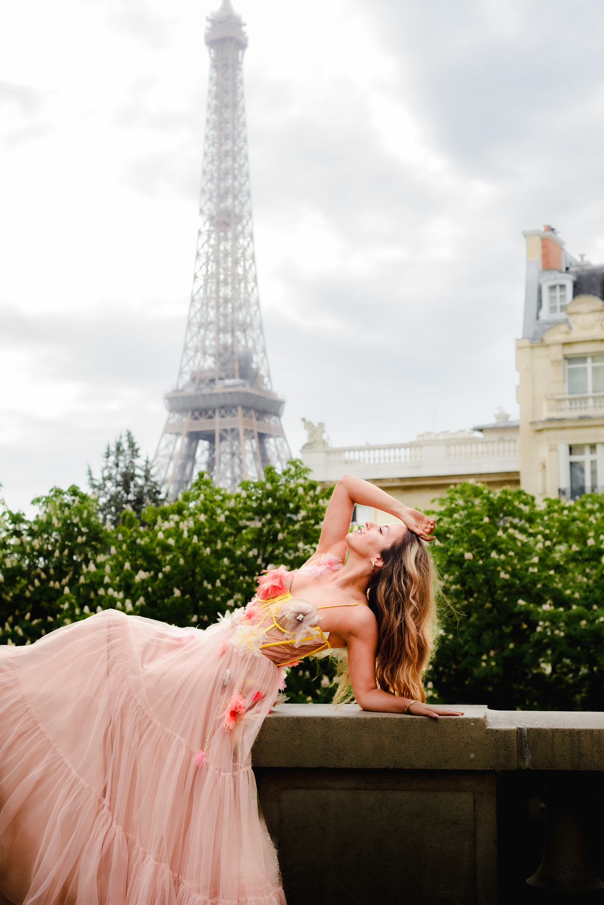 vacation photographer in Amsterdam, holidays in Paris, carolina perez designer dress