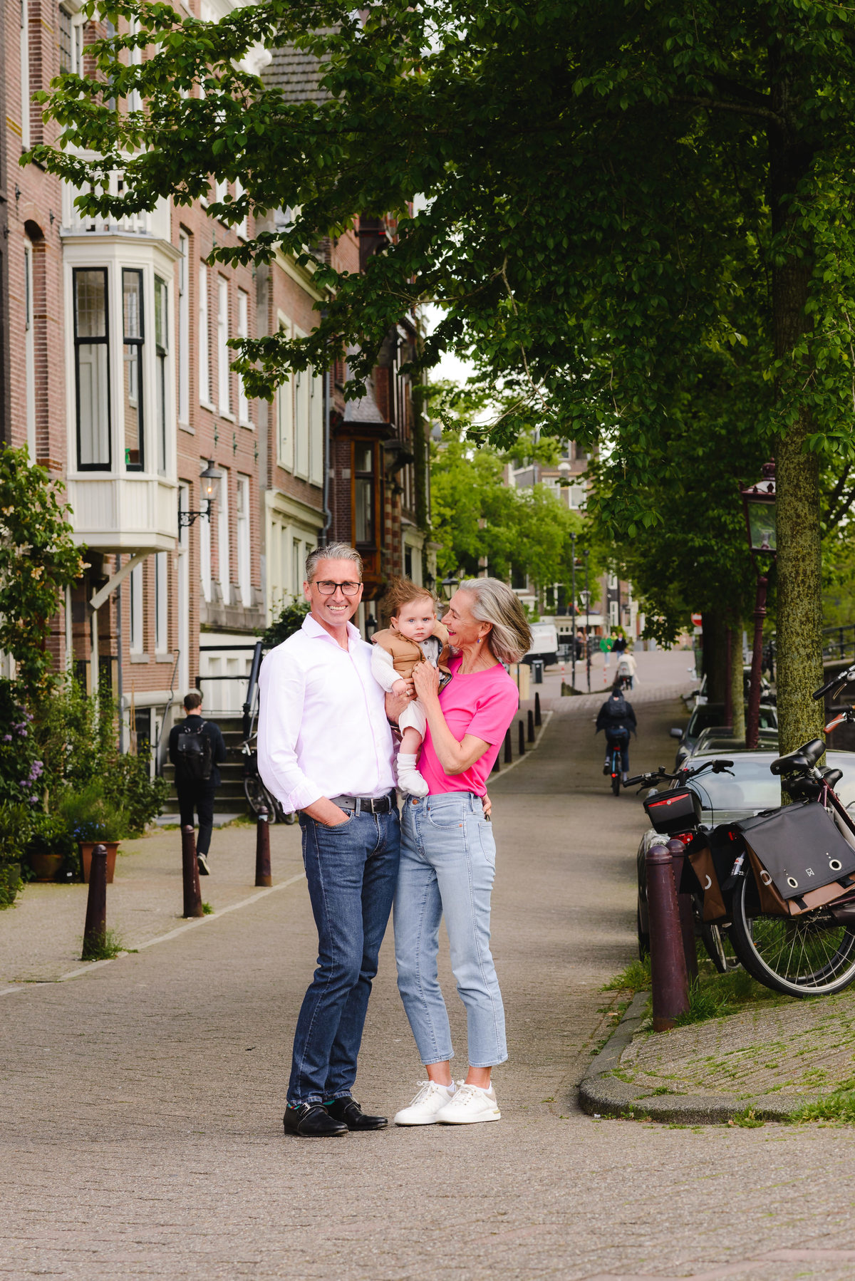 Family photo session in Amsterdam, gezinsfotograaf, vacation photographer in Amsterdam