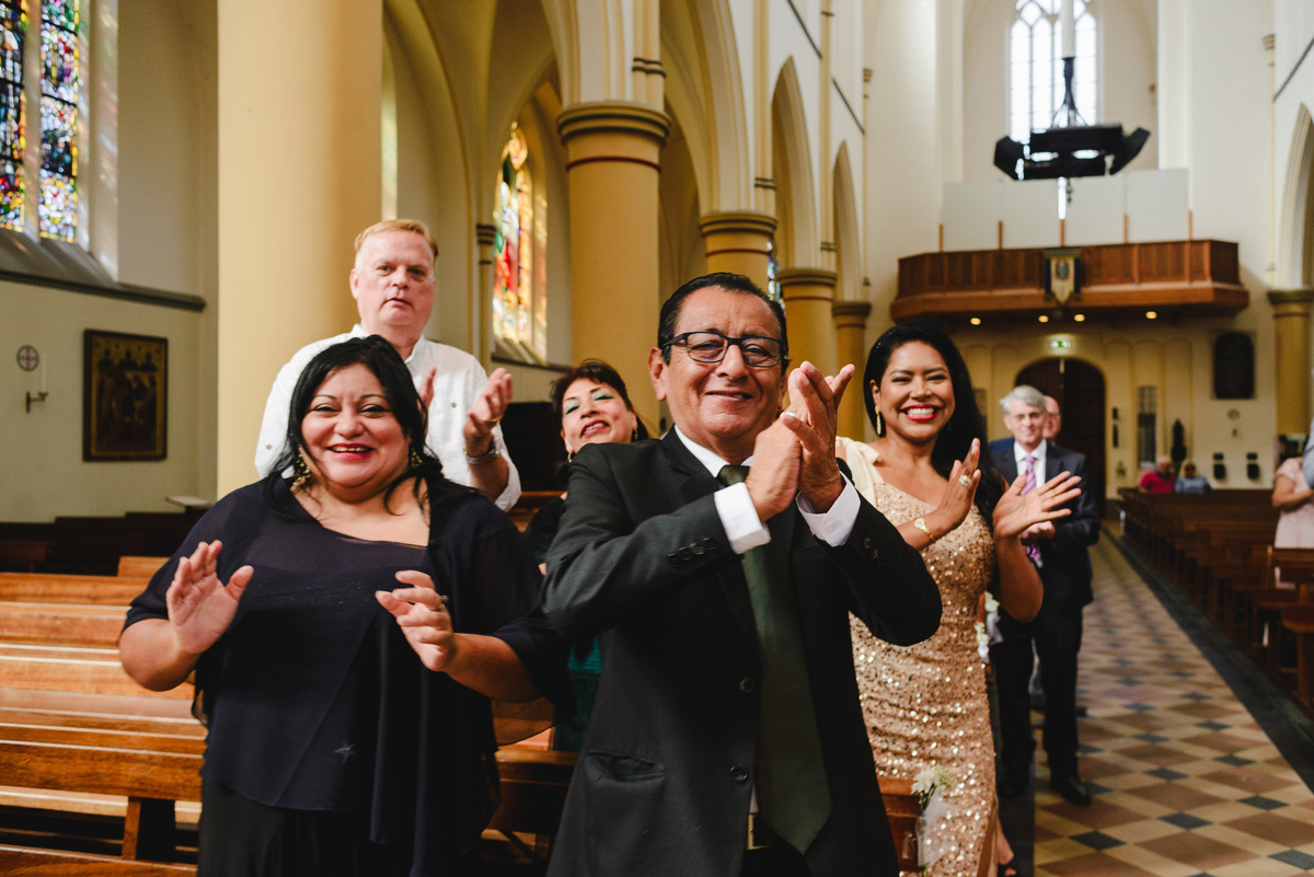 wedding day in schagen, religious ceremony in a church, spanish speaking priest in the netherlands, catholic ceremony, wedding photographer trouwfotograaf