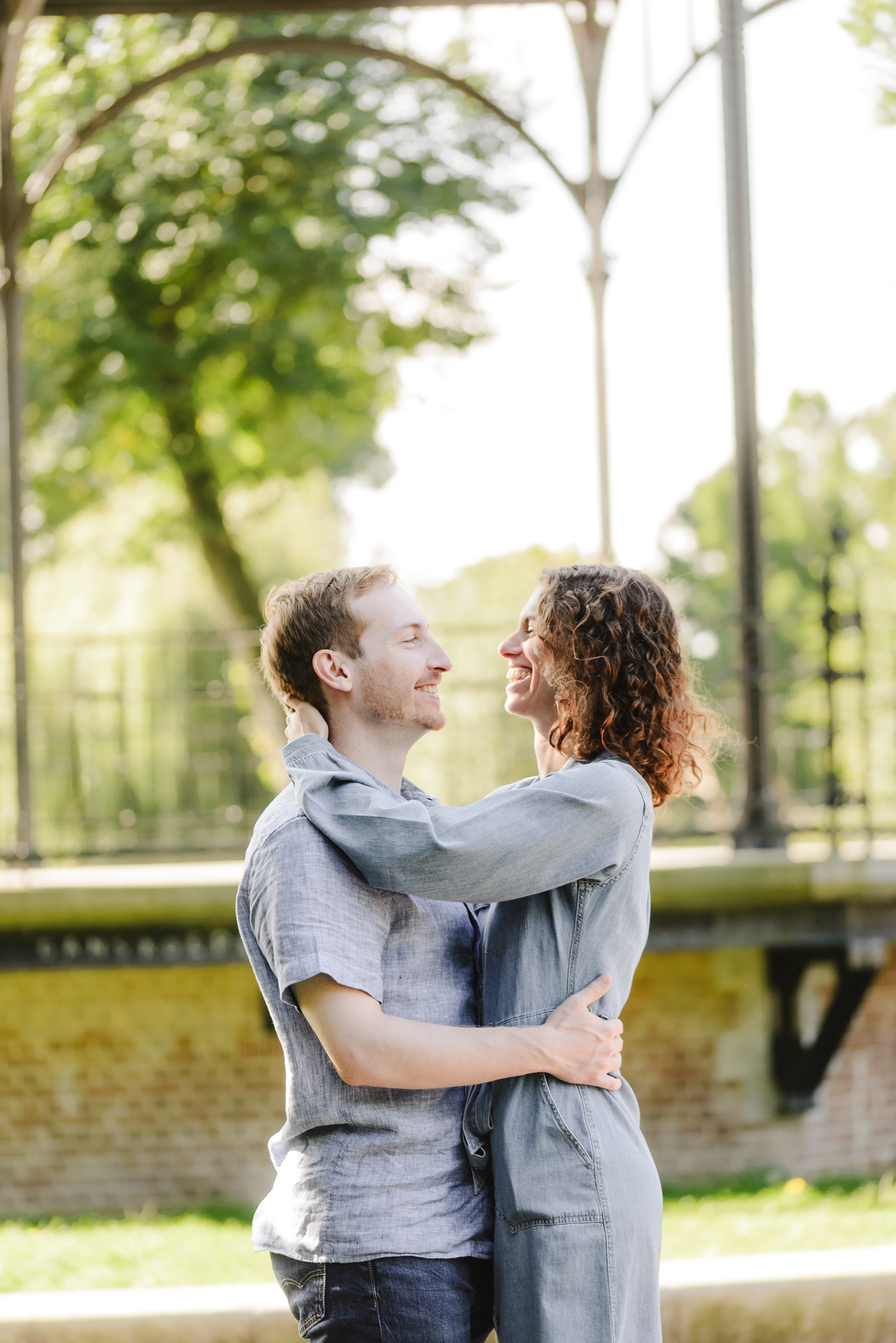 Surprise engagement proposal in Amsterdam, The Netherlands. Couple Photo session after the proposal.