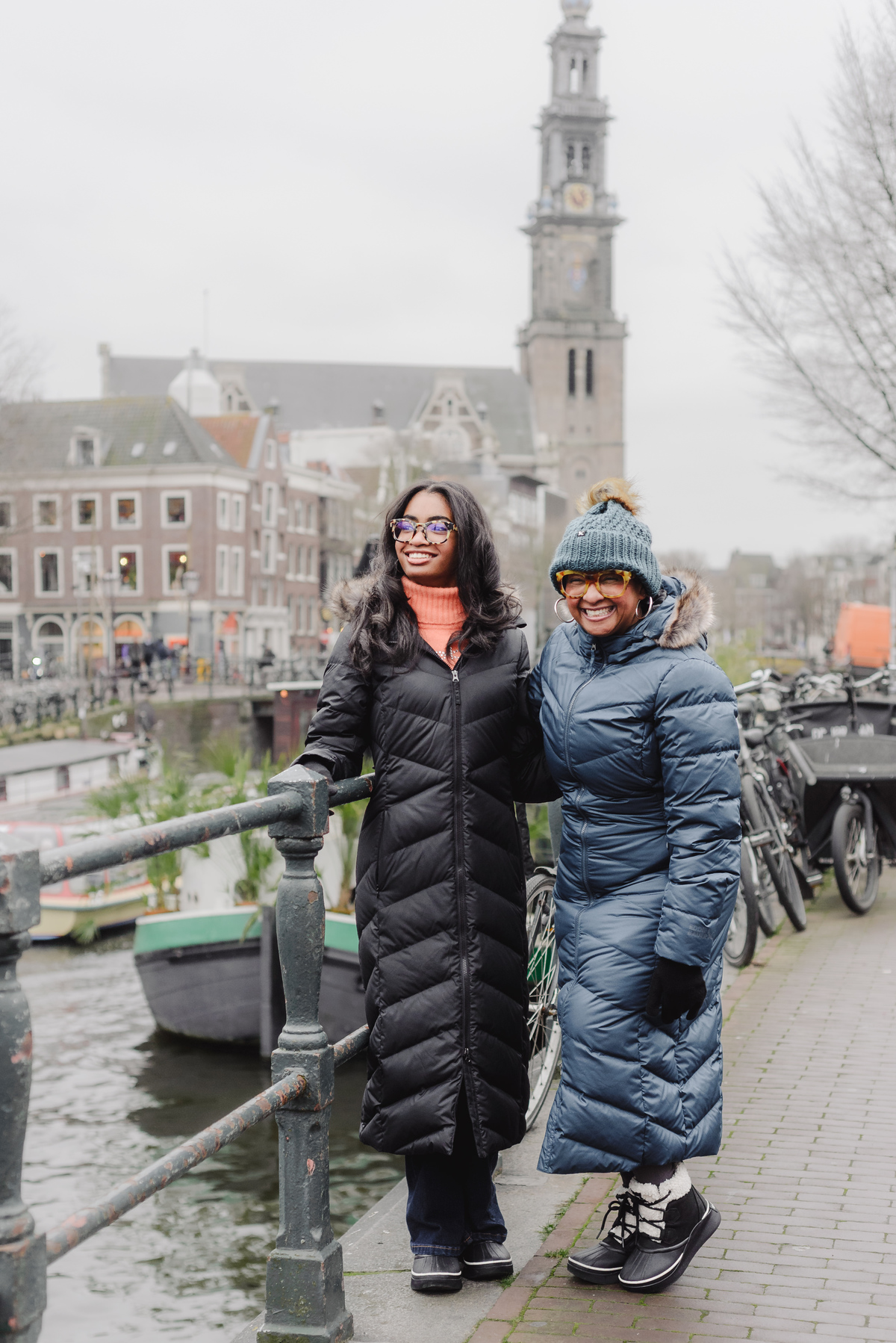 mother and daughter portrait Amsterdam