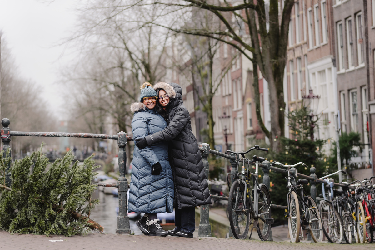 family photography Amsterdam canals