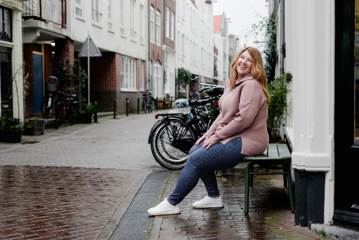 Personal branding photography for travel agent in Amsterdam