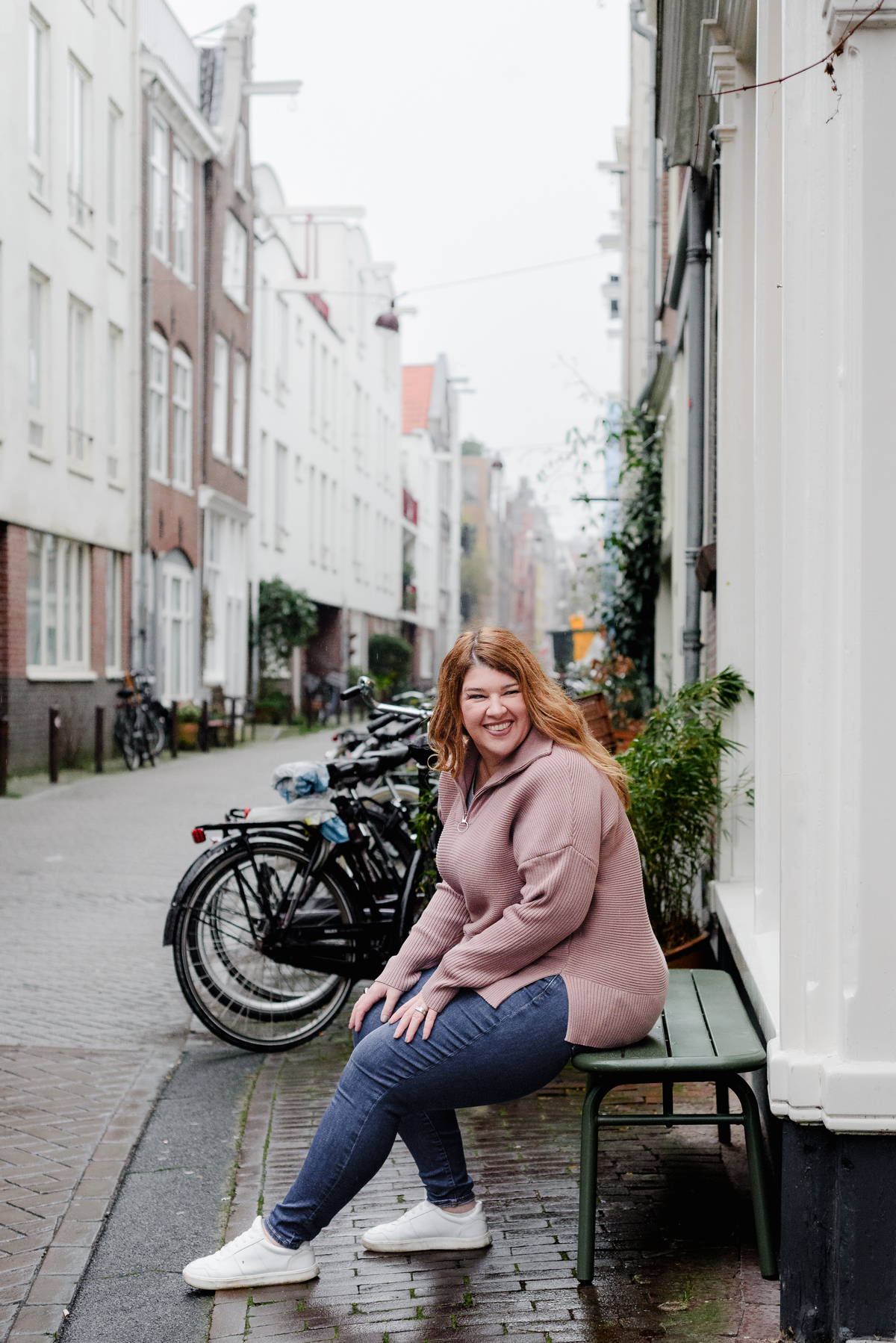 Travel agent portrait in Amsterdam during river cruise conference