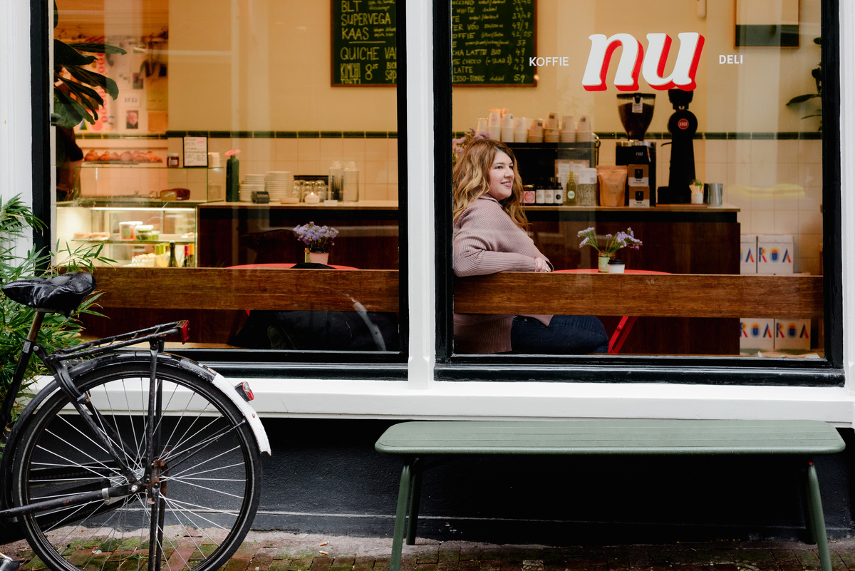 Personal branding photography for travel agent in Amsterdam