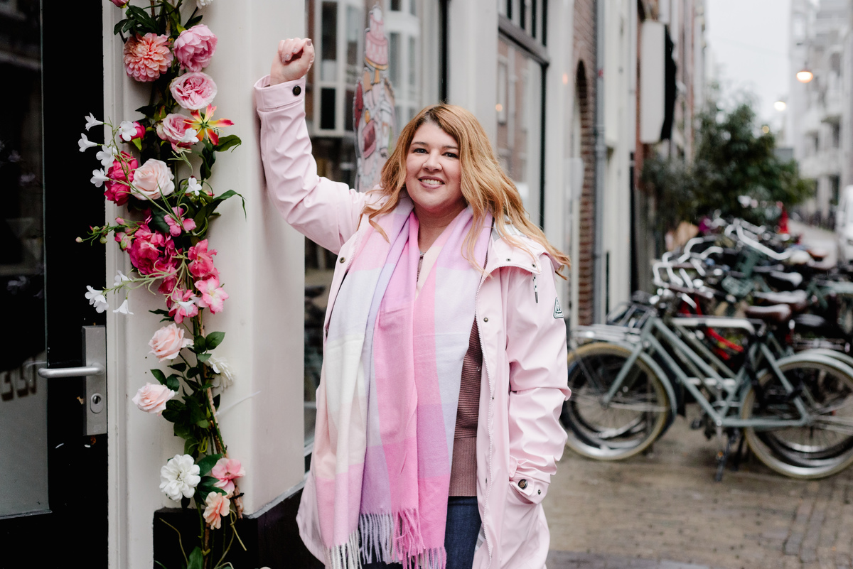 Travel agent portrait in Amsterdam during river cruise conference