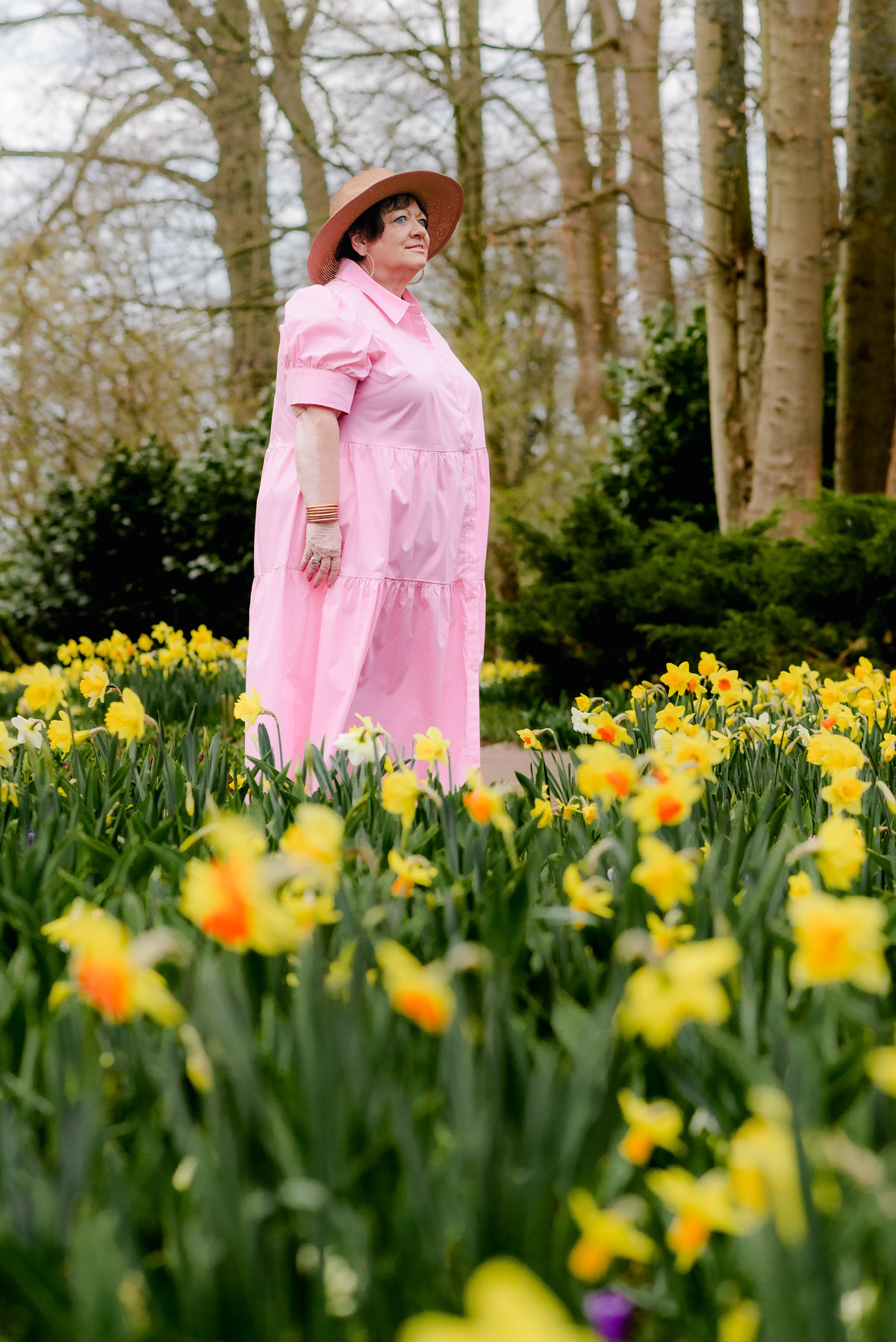 Keukenhof in March daffodils in bloom