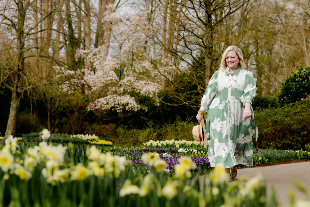 Hyacinths and daffodils at Keukenhof early season