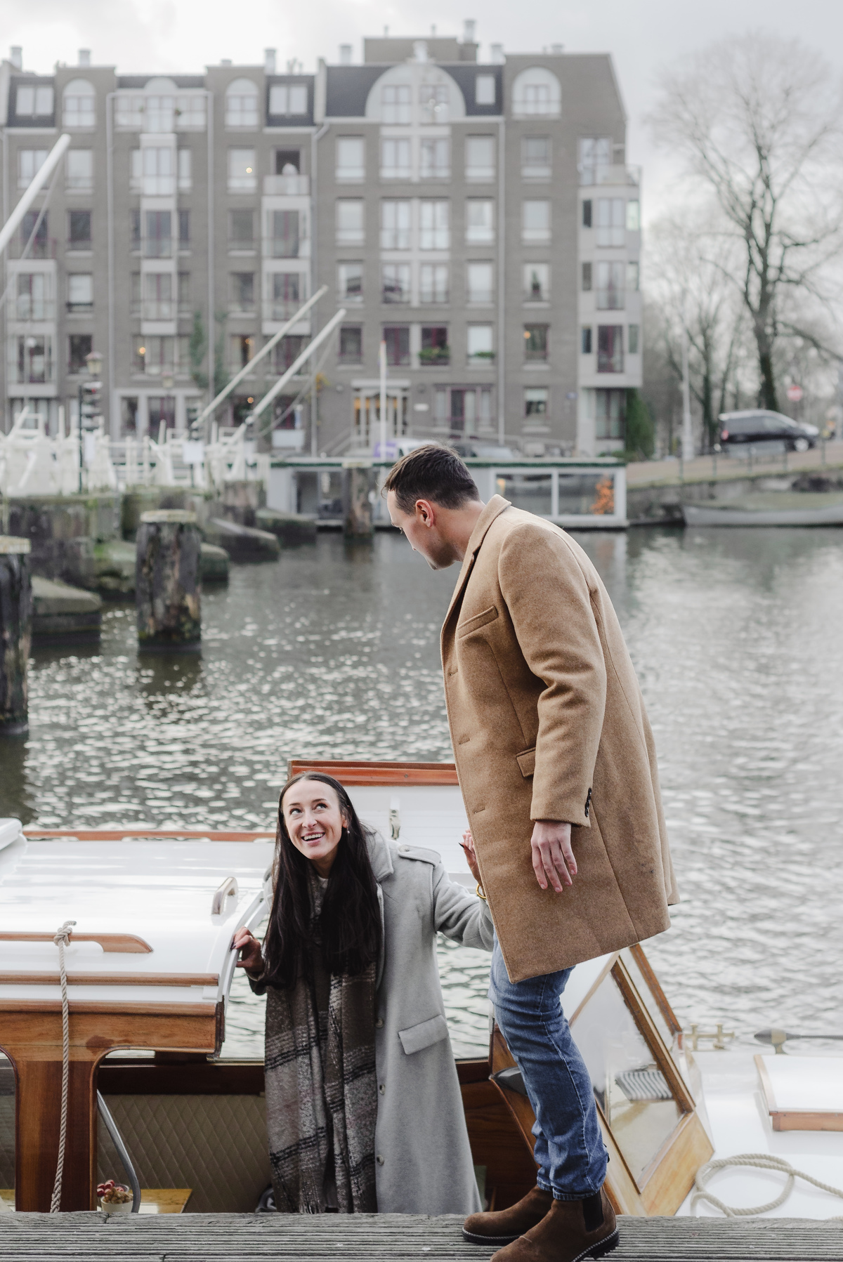 proposal photos near Magere Brug Amsterdam