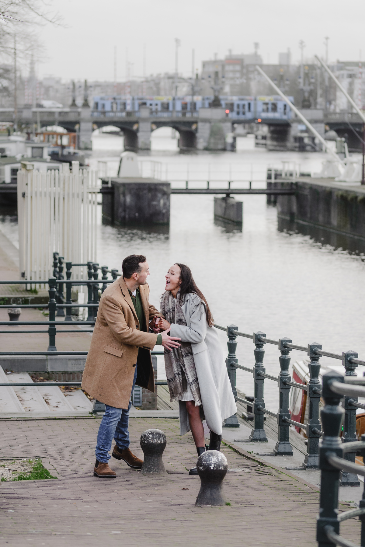 proposal photos near Magere Brug Amsterdam