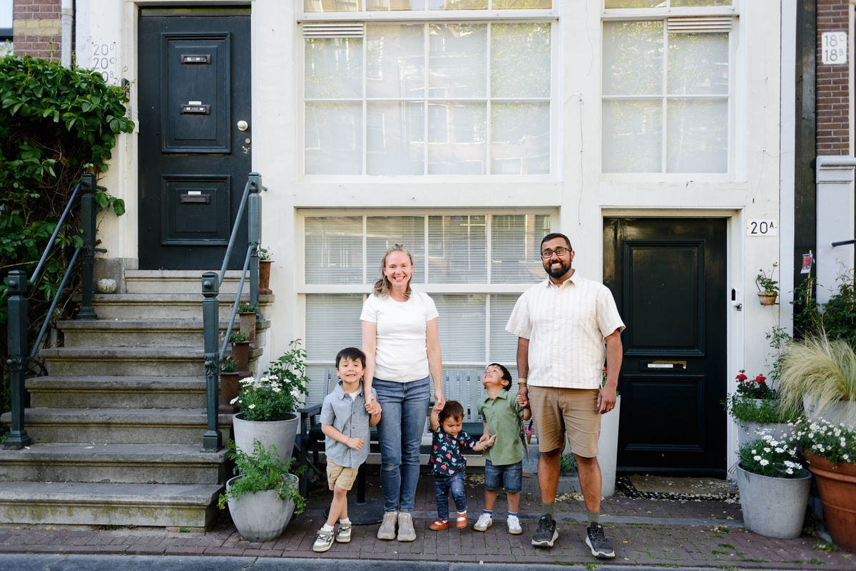 Family vacation photography in Amsterdam