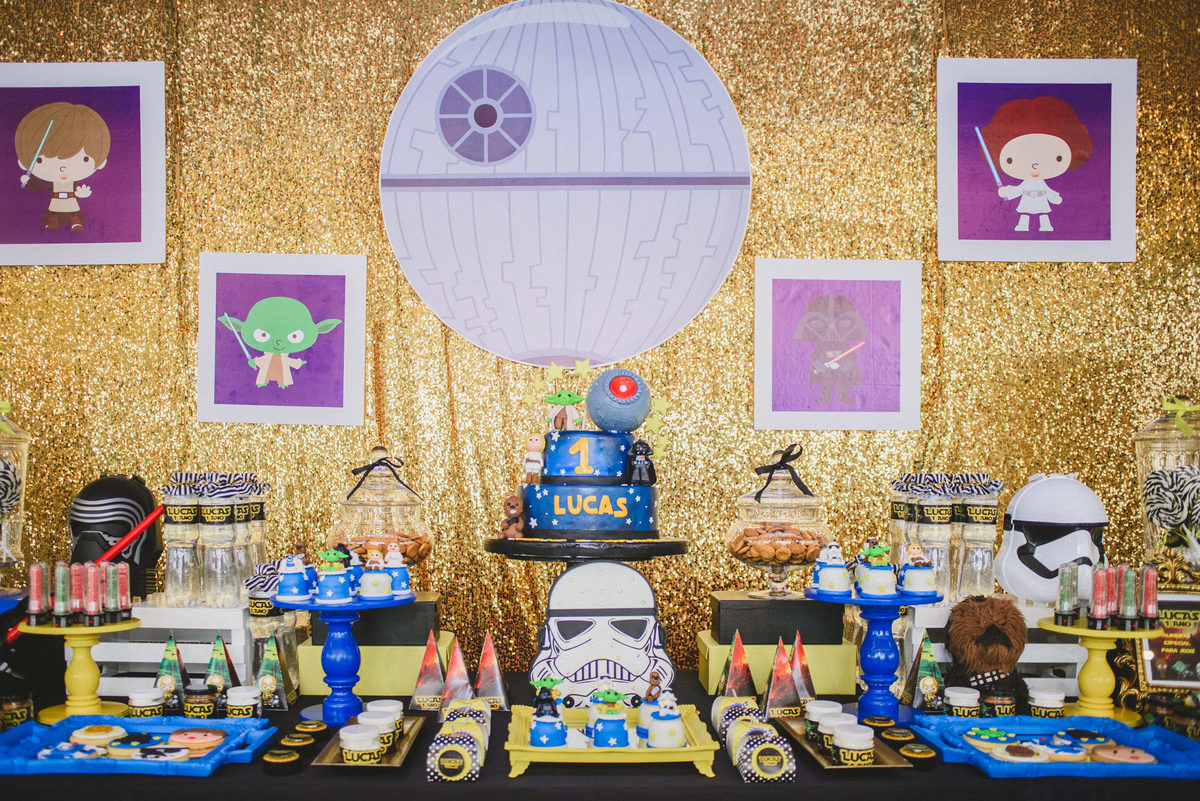 fiesta de cumpleaños de Lucas con el tema Star Wars fotografiado por Joanna Pantigoso en Lima Perú
