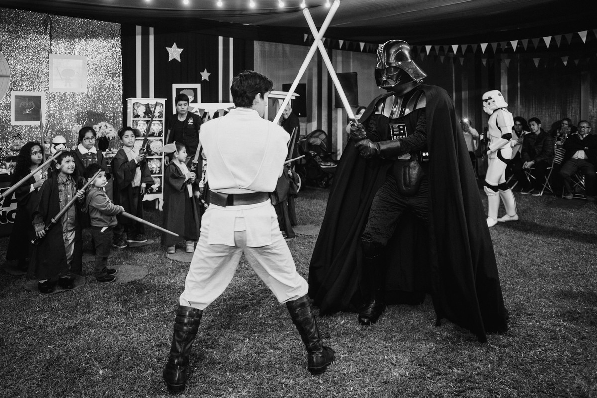fiesta de cumpleaños de Lucas con el tema Star Wars fotografiado por Joanna Pantigoso en Lima Perú