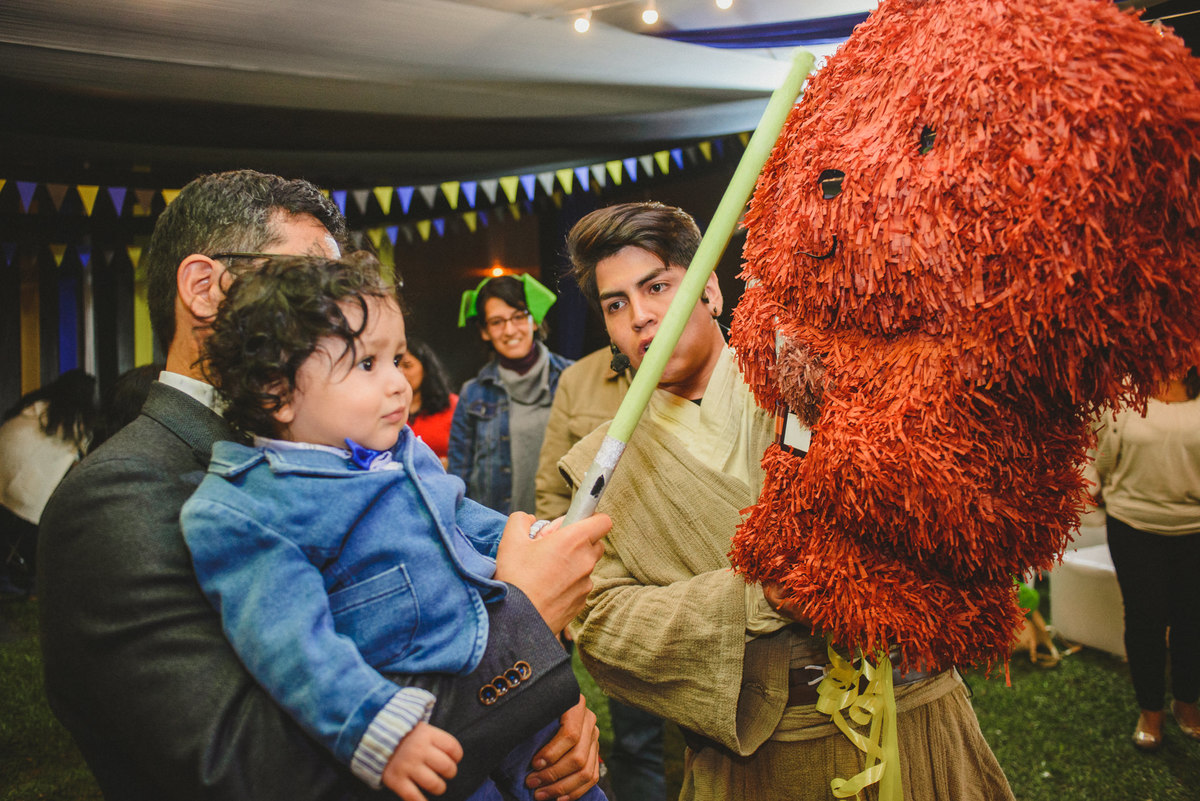 fiesta de cumpleaños de Lucas con el tema Star Wars fotografiado por Joanna Pantigoso en Lima Perú