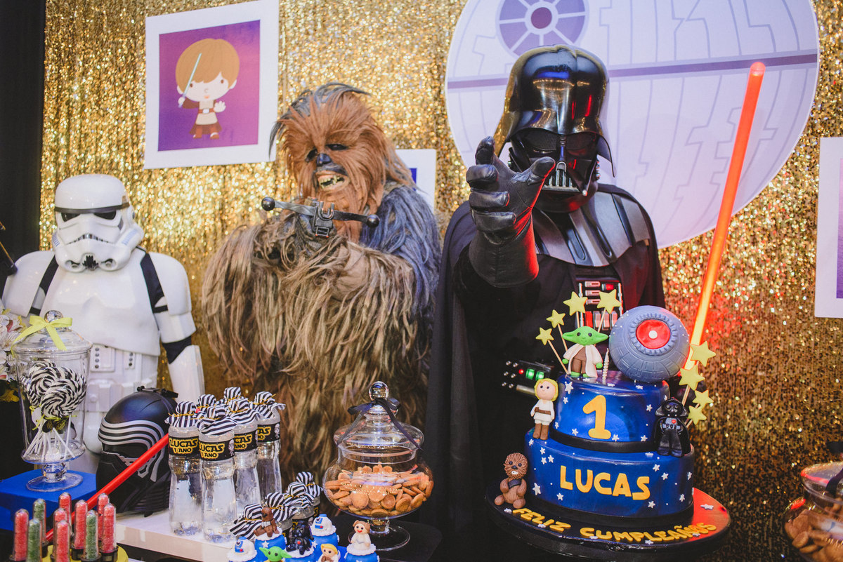 fiesta de cumpleaños de Lucas con el tema Star Wars fotografiado por Joanna Pantigoso en Lima Perú