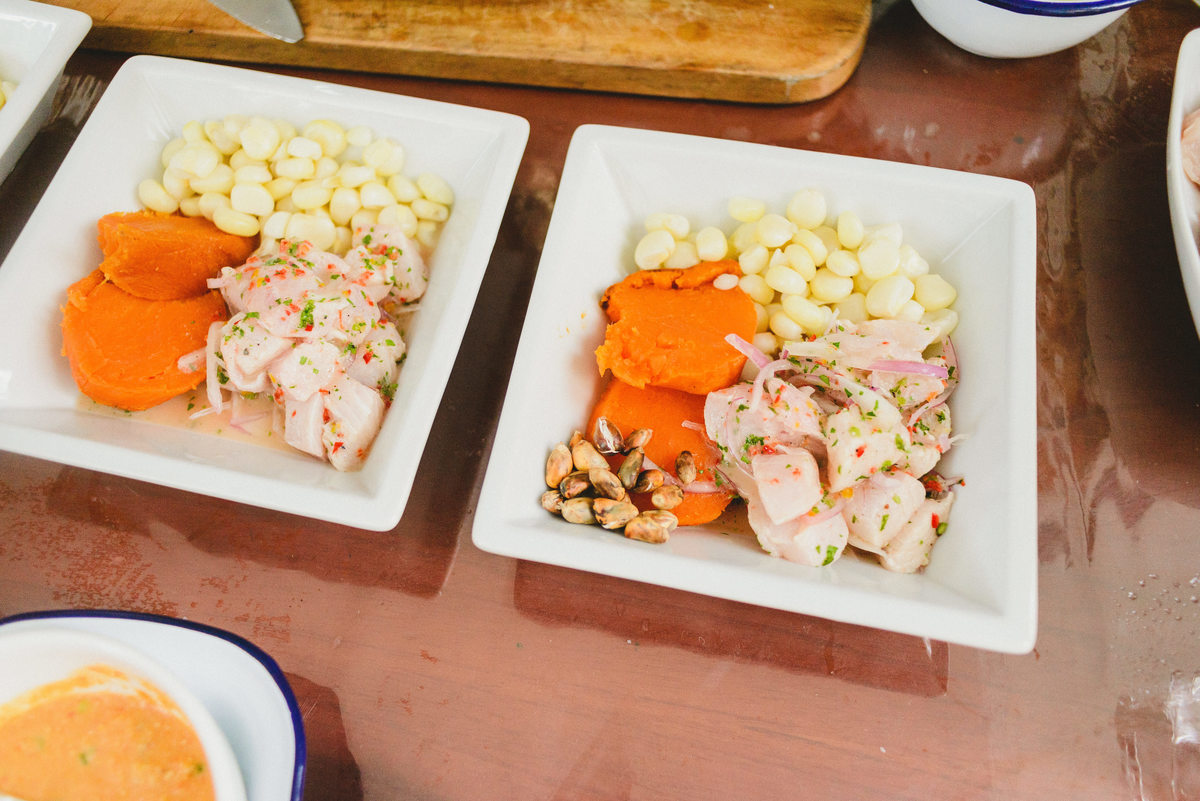 Making the best ceviche with Airbnb Experiences in Lima, peru