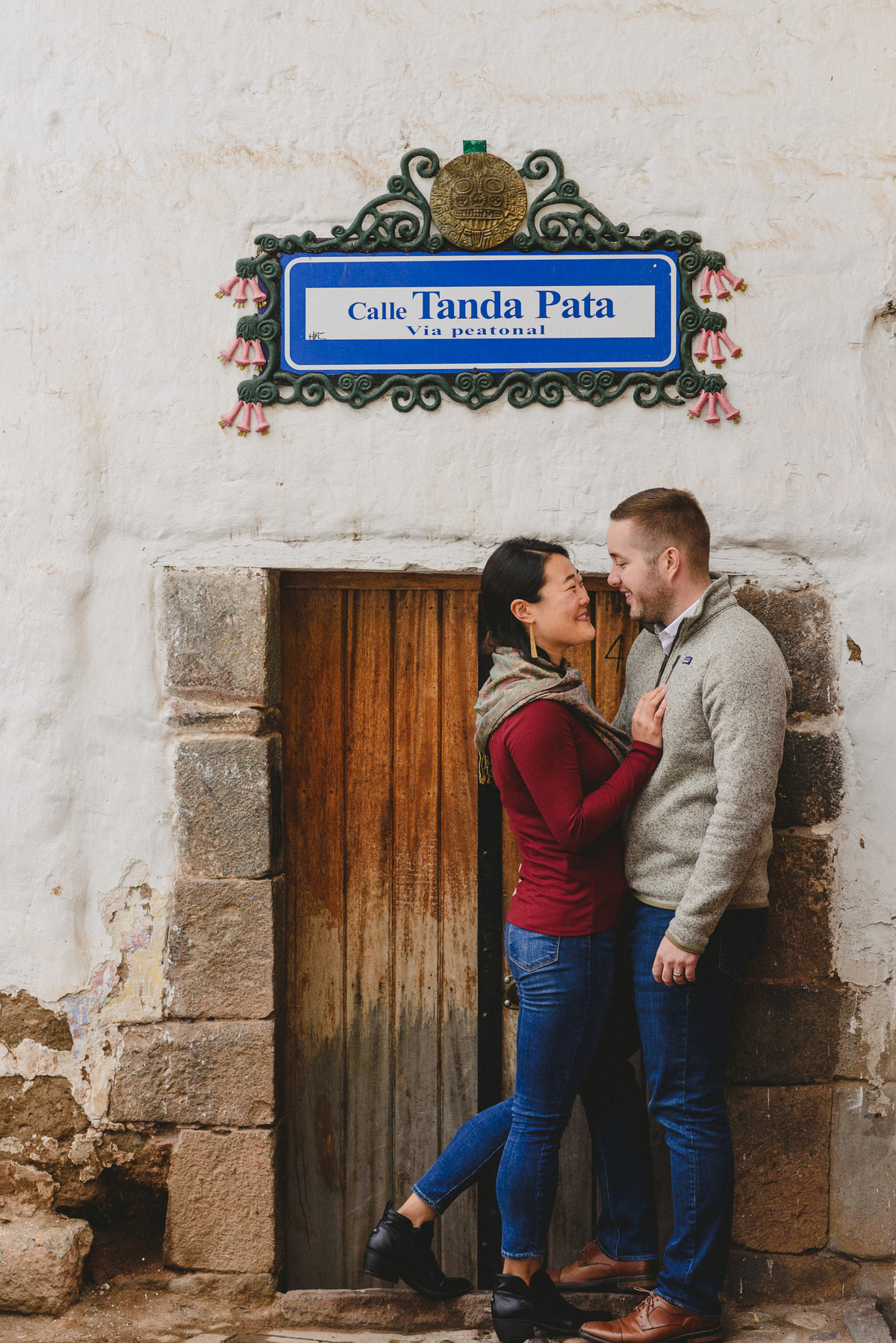 photo session, cusco, peru, flytographer, couple, anniversary, vacation photography