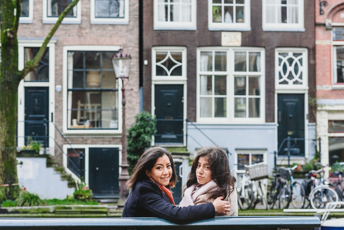 Family trip with photoshoot in Jordaan, Amsterdam, The Netherlands