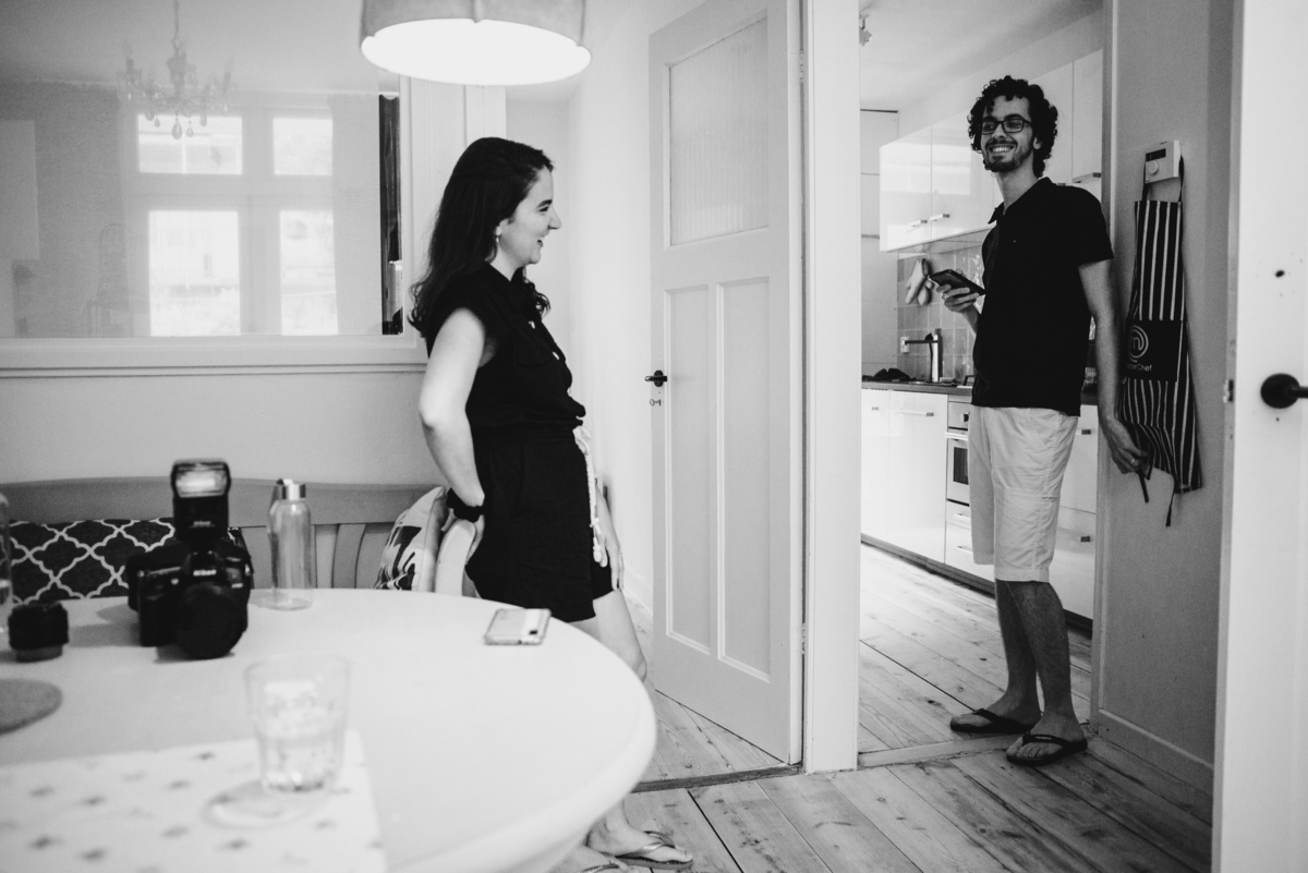  couple, couples goals, engagement session, documentary, day in a life, joanna pantigoso, wedding photographer, amsterdam, the netherlands