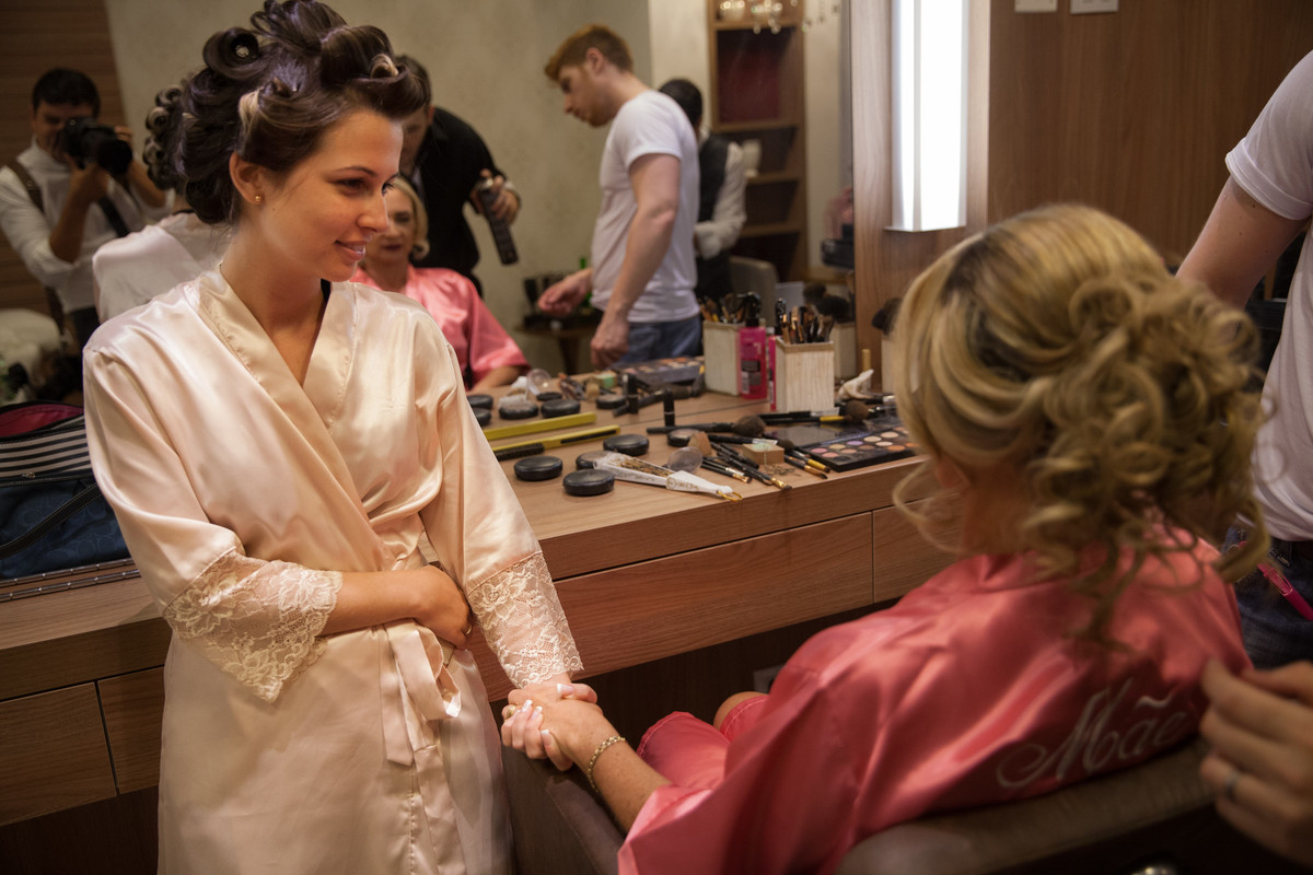 Bruno Brum foto e filmagem - Santos - Sao Paulo - casamento - Noiva com a mãe