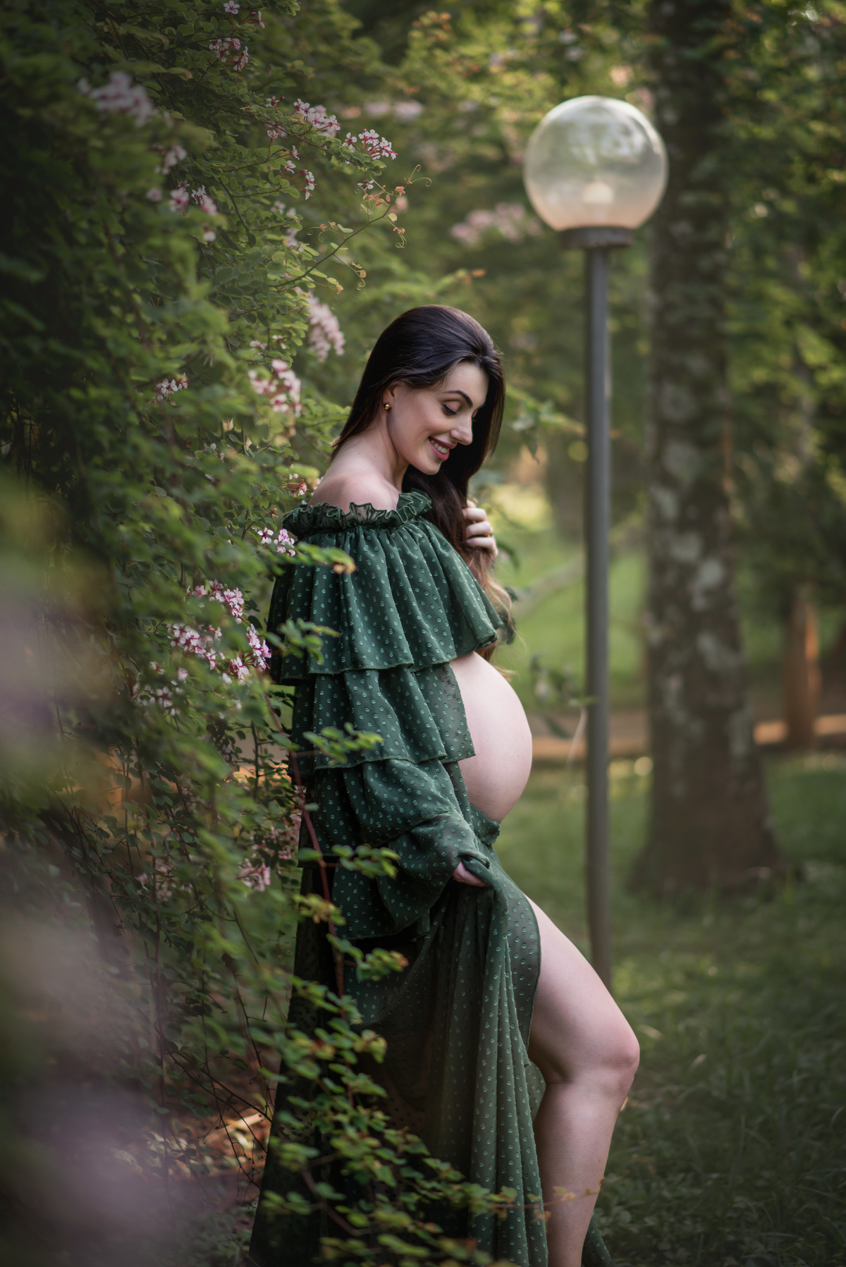 Ensaio Gestante - Bebebdouro Sp - realizado no nosso espaço na Aldeiah.