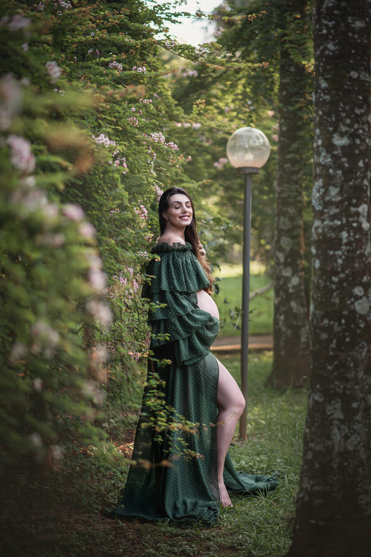 Ensaio Gestante - Bebebdouro Sp - realizado no nosso espaço na Aldeiah.