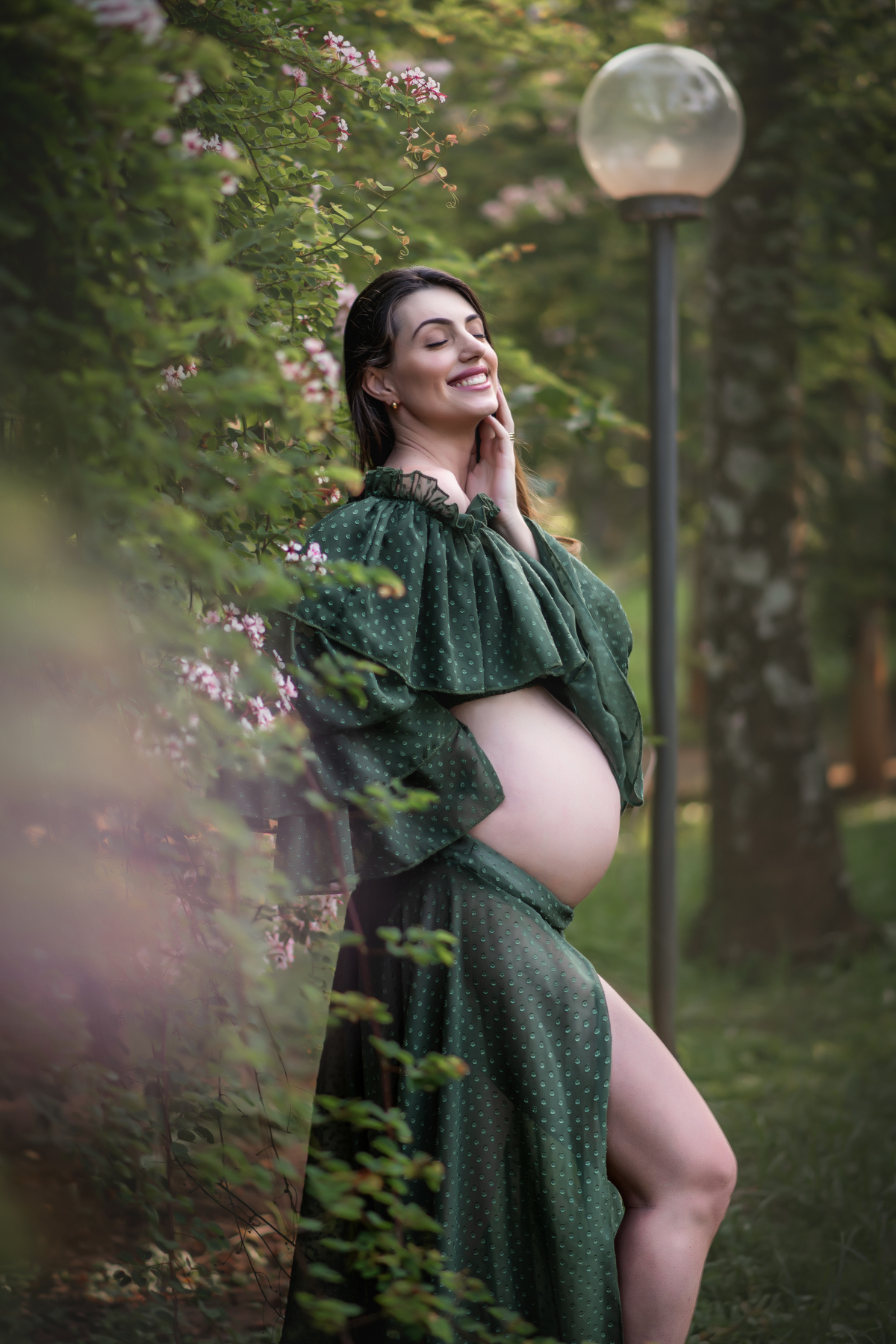 Ensaio Gestante - Bebebdouro Sp - realizado no nosso espaço na Aldeiah.