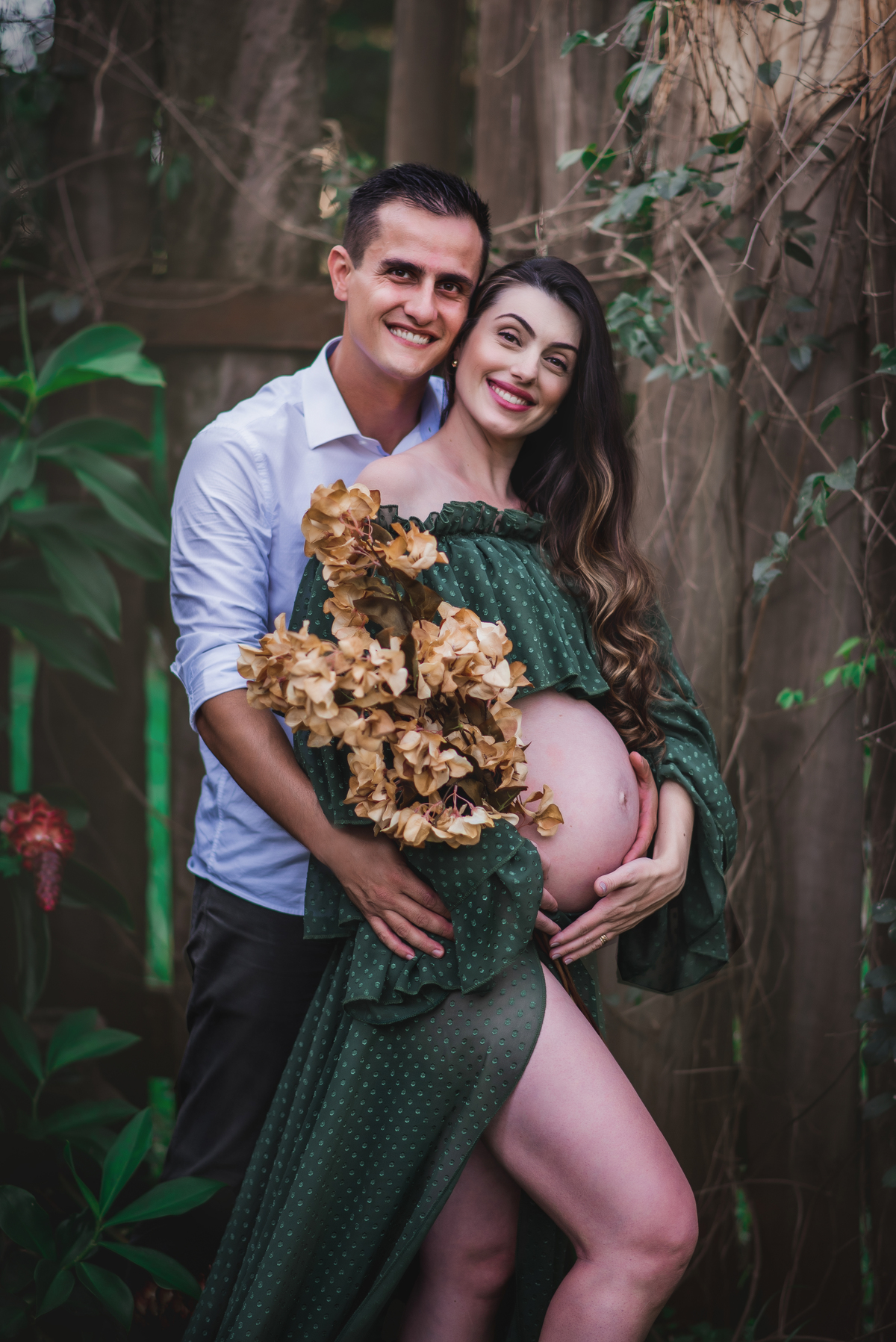 Ensaio Gestante - Bebebdouro Sp - realizado no nosso espaço na Aldeiah.