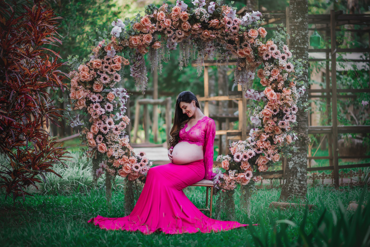 Ensaio Gestante - Bebebdouro Sp - realizado no nosso espaço na Aldeiah.