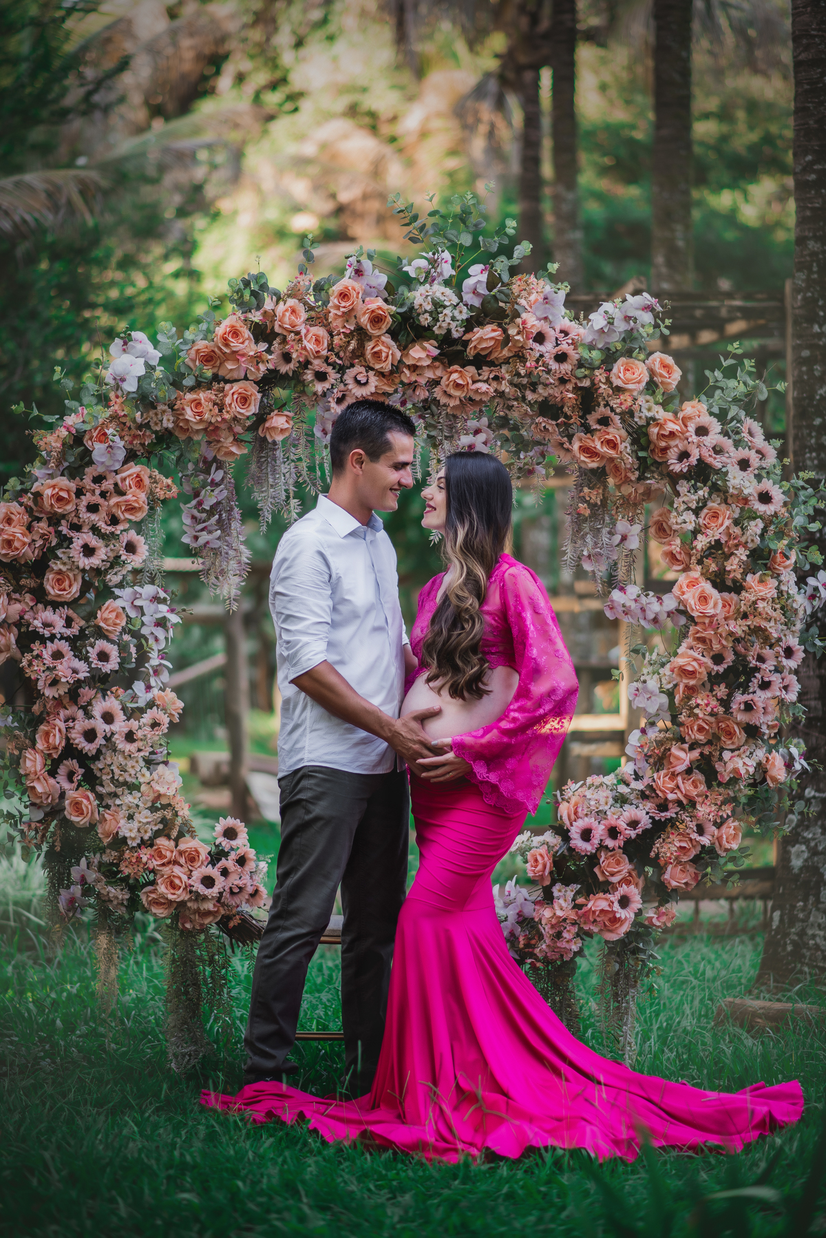 Ensaio Gestante - Bebebdouro Sp - realizado no nosso espaço na Aldeiah.